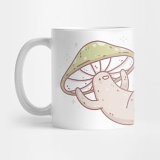 sparkly mushroom Mug